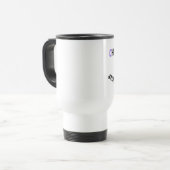 Cheerleader Dance Travel Mug Reisbeker (Voorkant links)