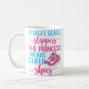 Cheerleader De Prinses Draagt Cheer Schoenen Cheer Koffiemok