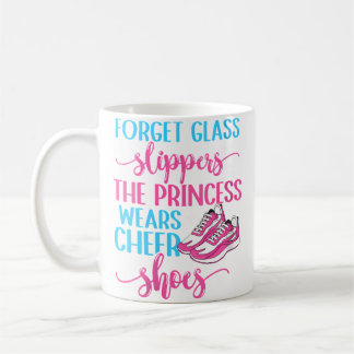 Cheerleader De Prinses Draagt Cheer Schoenen Cheer Koffiemok