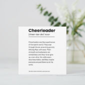 Cheerleader Definitie, Cheerleading Dank u (Staand voorkant)