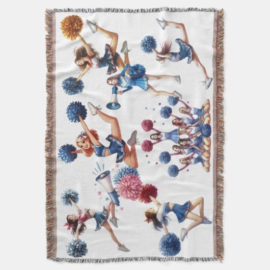 Cheerleader Deken (Voorkant Verticaal)