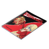 Cheerleader | DIY-naam | Rood Notitieboek (Linkerzijde)