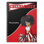 Cheerleader | DIY-tekst | Rood Notitieboek (Voorkant)