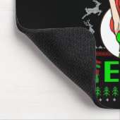 Cheerleader Elf Design Christmas Cheerleading  Muismat (Hoek)