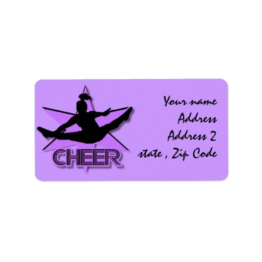 Cheerleader Etiket (Voorkant)