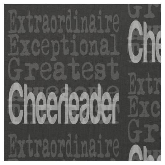 Cheerleader Extraordinaire Stof (Close Up)