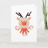 Cheerleader Feestdagen Kaart (Voorkant)