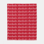 Cheerleader Fleece Blanket (Voorkant)