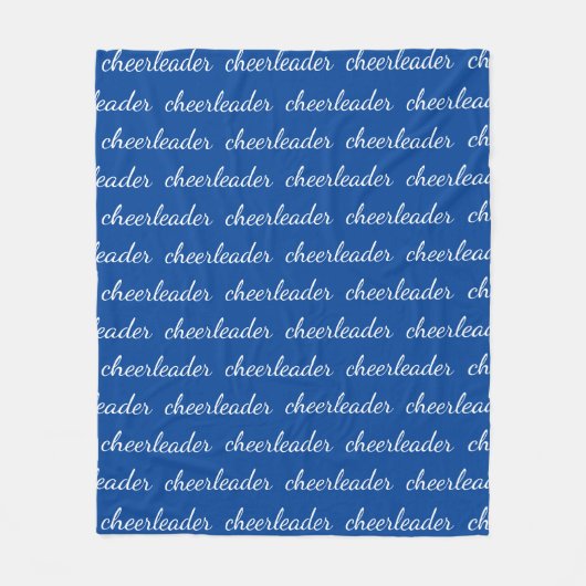 Cheerleader Fleece Blanket (Voorkant)