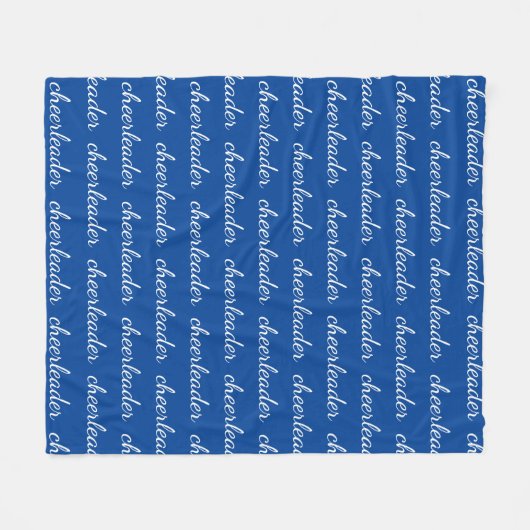 Cheerleader Fleece Blanket (Voorkant (Horizontaal))