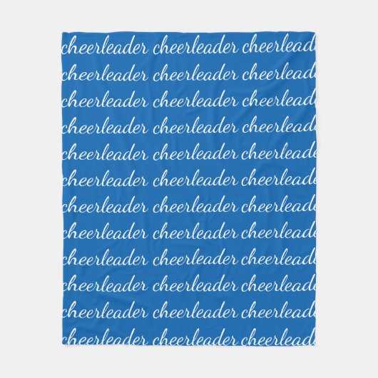 Cheerleader Fleece Blanket (Voorkant)