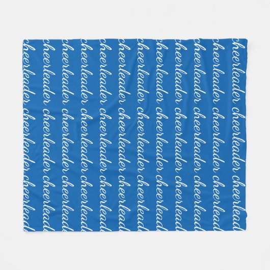 Cheerleader Fleece Blanket (Voorkant (Horizontaal))