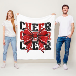 Cheerleader Fleece Blanket Deken