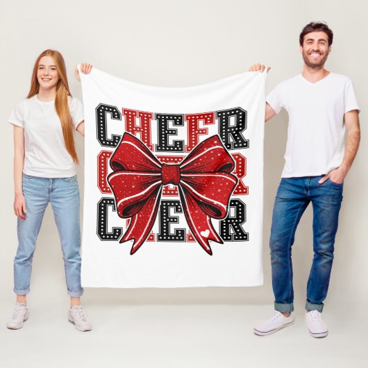 Cheerleader Fleece Blanket Deken (In situ)