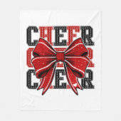 Cheerleader Fleece Blanket Deken (Voorkant)