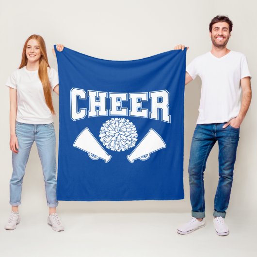 Cheerleader Fleece Blanket Deken (In situ)