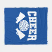 Cheerleader Fleece Blanket Deken (Voorkant (Horizontaal))