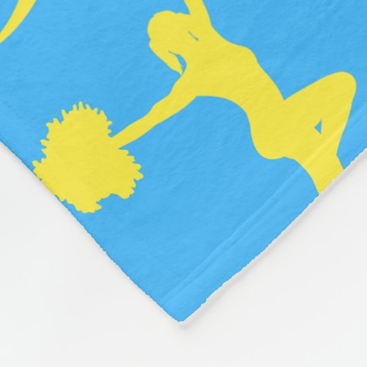 Cheerleader Fleece Deken (Hoek)