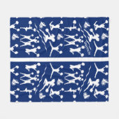 Cheerleader Fleece Deken (Voorkant (Horizontaal))