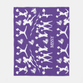 Cheerleader Fleece Deken (Voorkant)