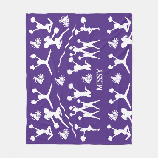 Cheerleader Fleece Deken (Voorkant)