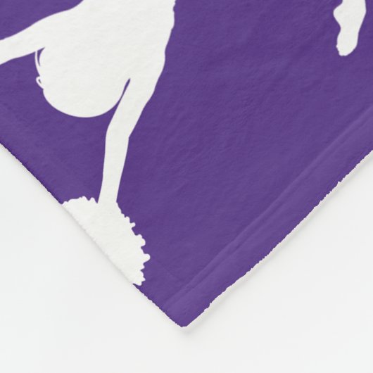 Cheerleader Fleece Deken (Hoek)