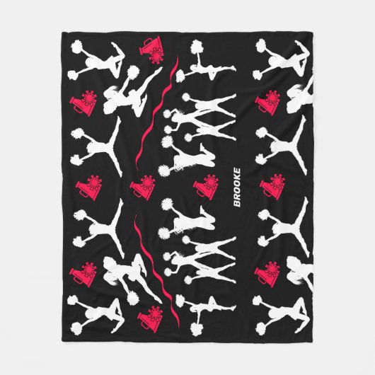 Cheerleader Fleece Deken (Voorkant)