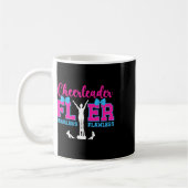 Cheerleader Flyer Onbevreesd Onberispelijk Cheer F Koffiemok (Links)