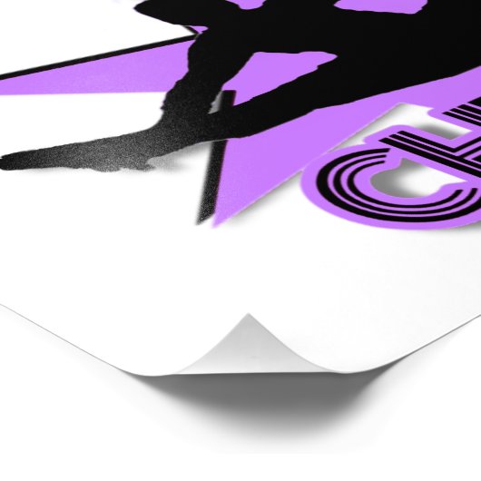 Cheerleader Foto Afdruk (Hoek)