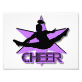 Cheerleader Foto Afdruk (Voorkant)