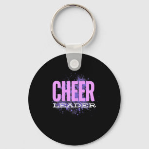 Cheerleader Fun Spirit Wedstrijd Cheer Squad Sleutelhanger