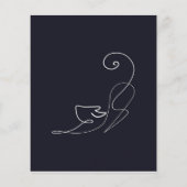 Cheerleader Gift Dance | Cheerlead Cute Design Flyer (Achterkant)