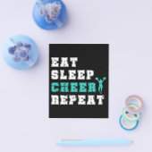 Cheerleader Gift Dance | Cheerlead Cute Design Flyer (Enkel)