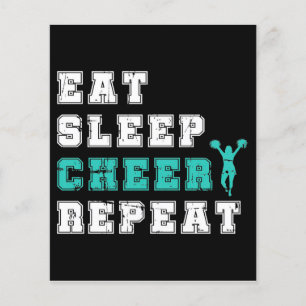 Cheerleader Gift Dance Cheerlead Cute Design Flyer