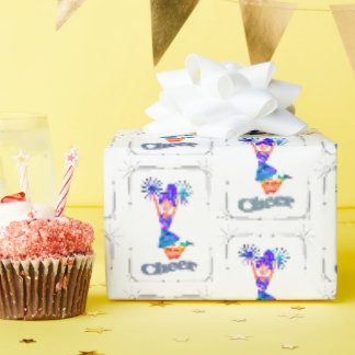 Cheerleader Gift Wrap Cadeaupapier