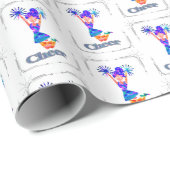 Cheerleader Gift Wrap Cadeaupapier (Rol Hoek)