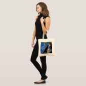  Cheerleader Girl in Blue Tote Bag (Voorkant (model))