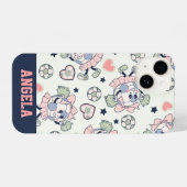 Cheerleader Girls Soccer Persoonlijk iPhone Hoesje (Achterkant horizontaal)