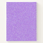 Cheerleader Glitter Notitieboek (Achterkant)