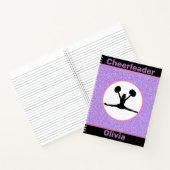 Cheerleader Glitter Notitieboek (Binnen)