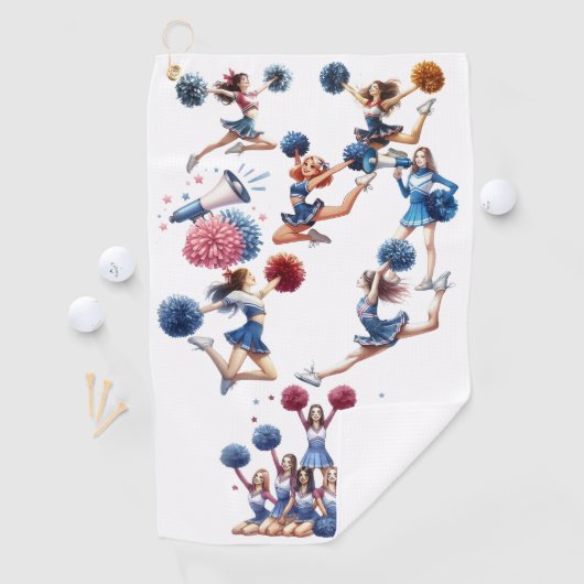 Cheerleader Golfhanddoek (Insitu)