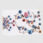 Cheerleader Golfhanddoek (Horizontaal)