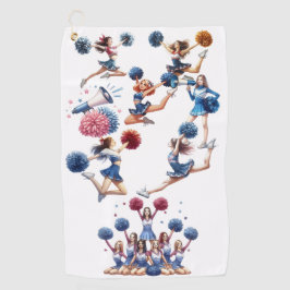 Cheerleader Golfhanddoek