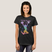 Cheerleader Gradient High School of College Event T-shirt (Voorkant volledig)