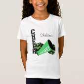 Cheerleader  Green T-shirt (Voorkant)