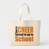 cheerleader grote tote bag (Voorkant)