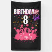 Cheerleader Gymnastic Birthday Girl Spandoek (Verticaal)