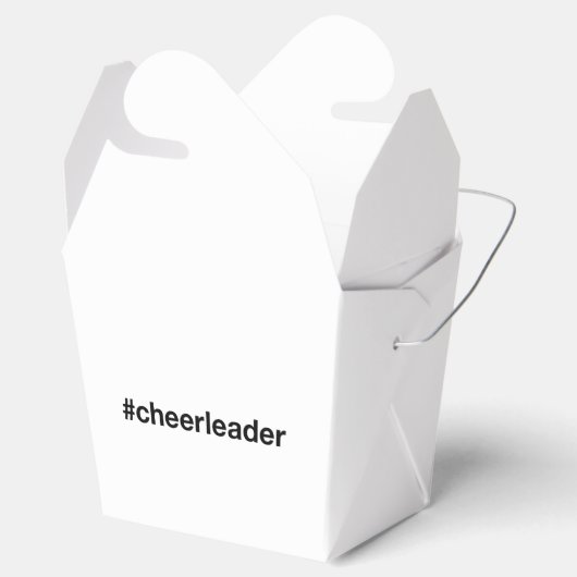 CHEERLEADER Hashtag Bedankdoosjes (Geopend)