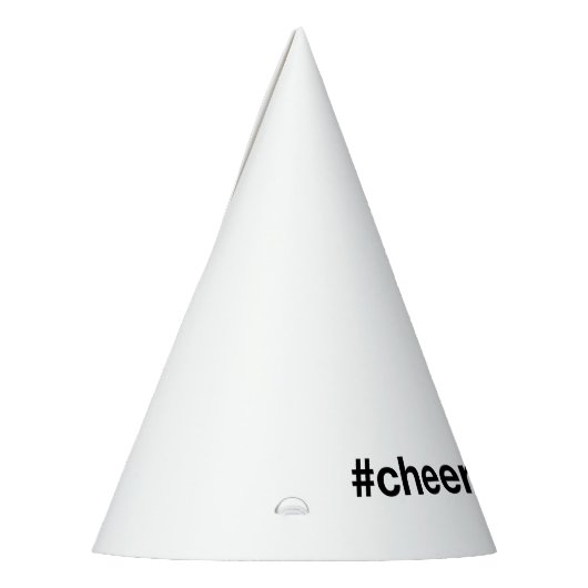 CHEERLEADER Hashtag Feesthoedjes (Links)