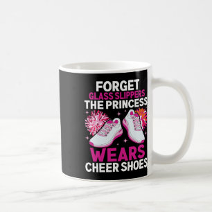 Cheerleader Het Prinses Draagt Cheer Schoenen Chee Koffiemok